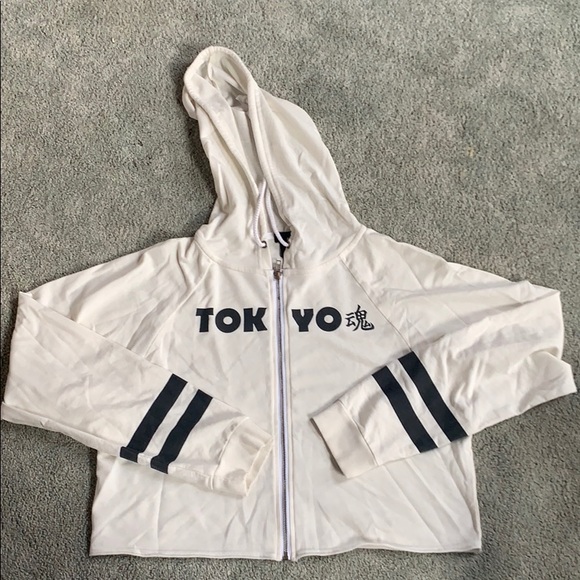 Wet Seal Crop Top Sweatshirt - Picture 1 of 4